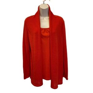 J. Jill SOFT Knit Wool Sweater‎ and Cotton Tank Set, Small